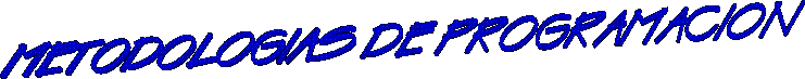 metodologia de programacion